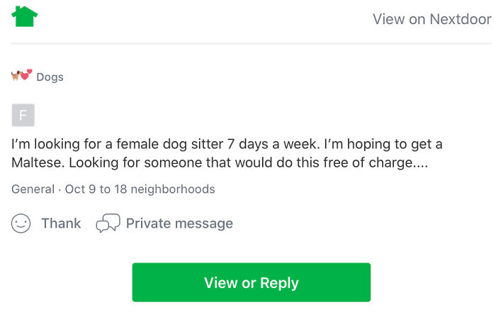Yes, You Definitely Need To Buy A Dog So Someone Else Can Watch Him 7 Days A Week For Free