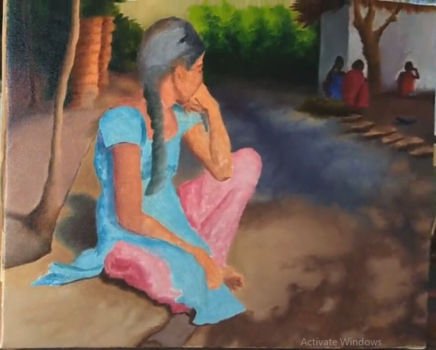 The Process Of My Realistic Oil Painting – Explained In Steps The Process Of My Realistic Oil Painting – Explained In Steps