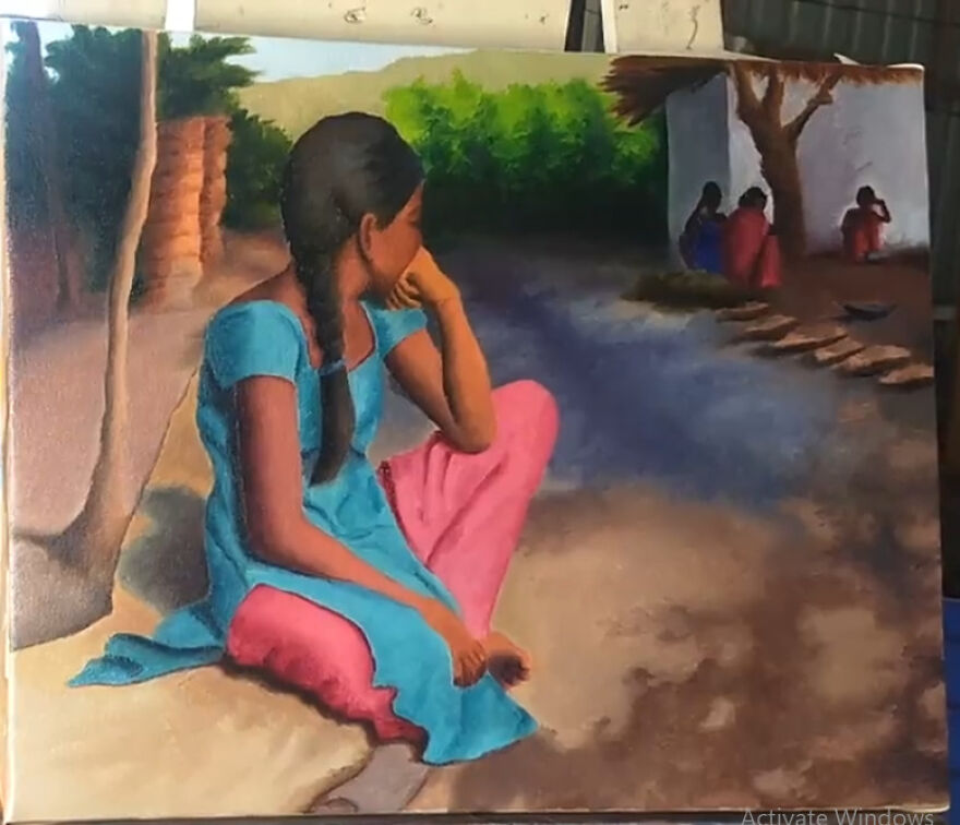 The Process Of My Realistic Oil Painting – Explained In Steps The Process Of My Realistic Oil Painting – Explained In Steps