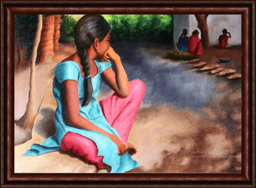 The Process Of My Realistic Oil Painting – Explained In Steps The Process Of My Realistic Oil Painting – Explained In Steps