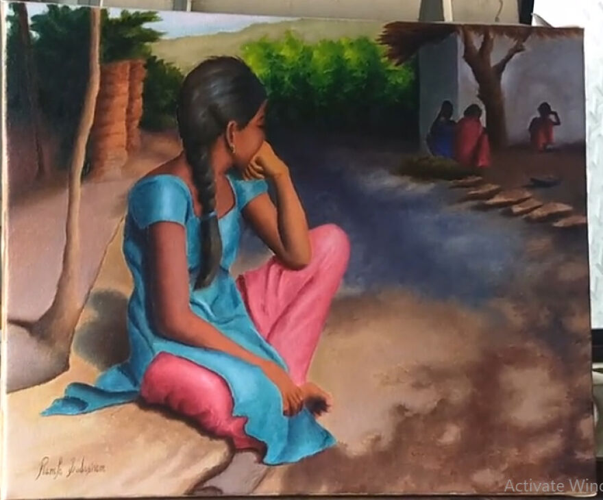 The Process Of My Realistic Oil Painting – Explained In Steps The Process Of My Realistic Oil Painting – Explained In Steps