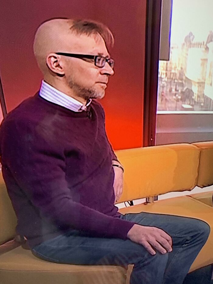 Un corte de pelo fresquito visto en la BBC el domingo por la mañana