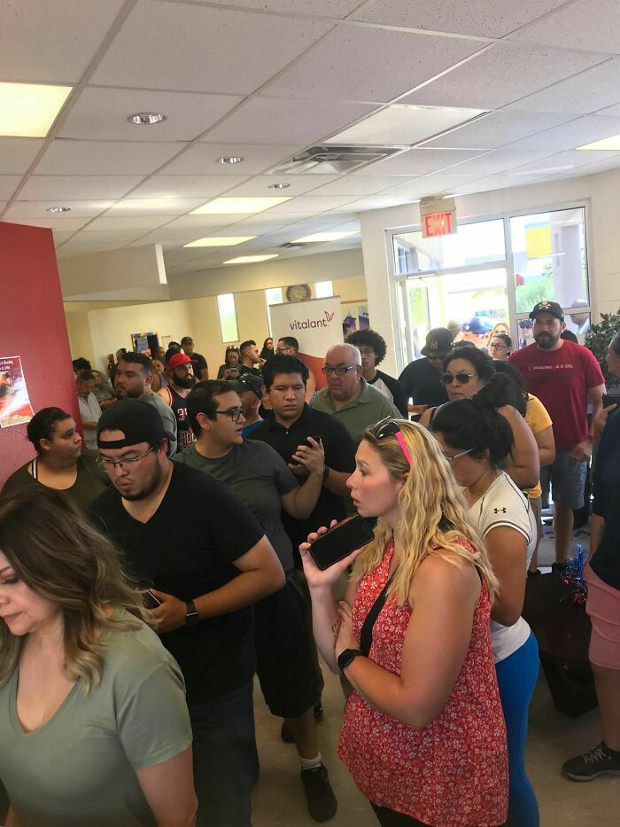 What A Blood Donation Center Looks Like In El Paso After Police Said There Was An Urgent Need For Blood