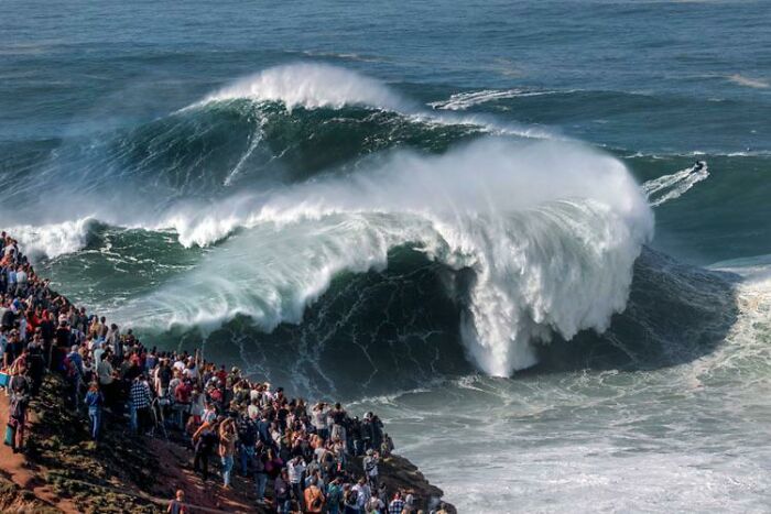 Waves Of Nazare, Portugal
