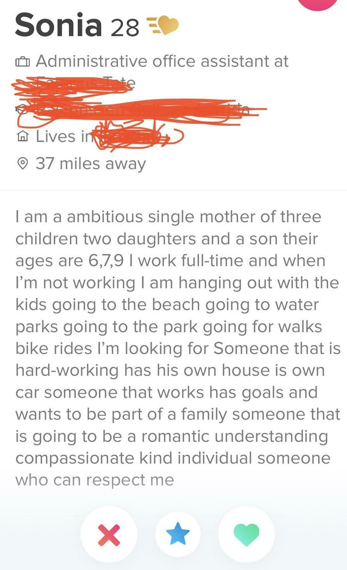 Is This The Longest Sentence On Tinder? P.s. You Must Own A House To Proceed