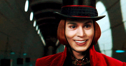 In Charlie And The Chocolate Factory (2005), Willy Wonka (Johnny Depp) Is Constantly Showing His Teeth Because Of The Trauma His Father Who Is A Dentist Caused Him As A Kid