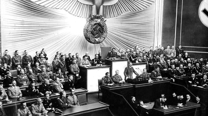 Hitler Justifies The Invasion Of Poland. Hitler Speech Of September 1, 1939