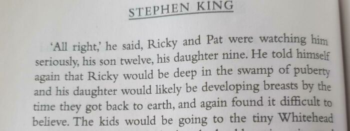 Whyyyy Must He Write Like This?! From Skeleton Crew By Stephen King