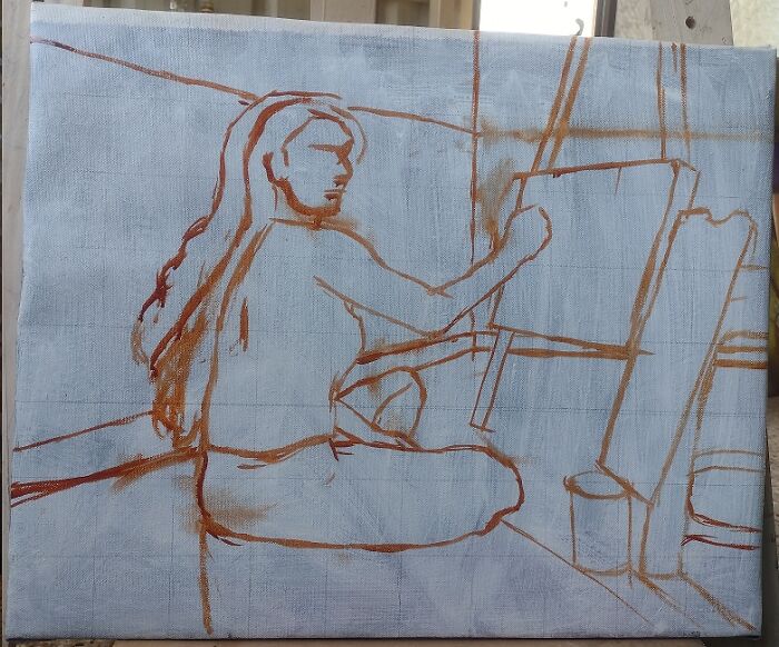 How Do I Create A Painting: Canvas Preparation Until The Varnish (6 Pics)