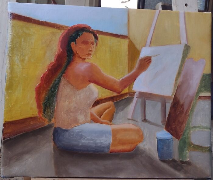 How Do I Create A Painting: Canvas Preparation Until The Varnish (6 Pics)