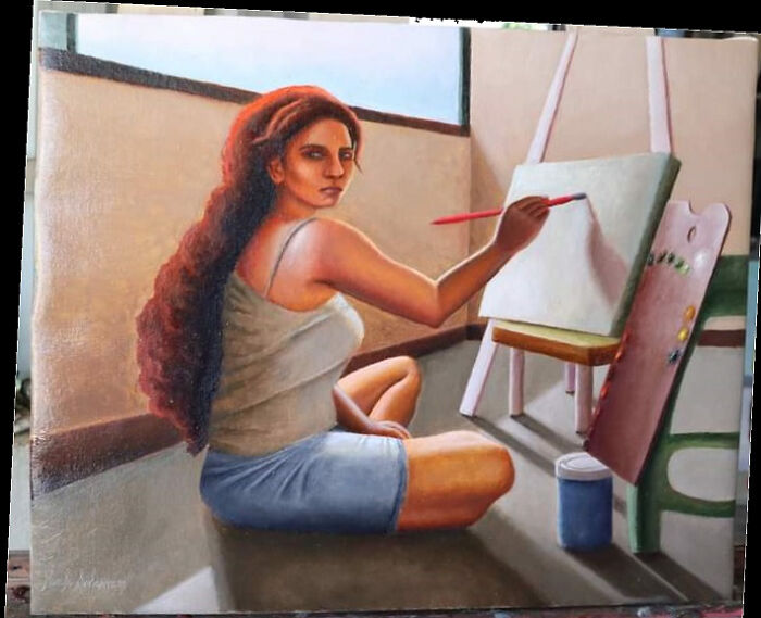 How Do I Create A Painting: Canvas Preparation Until The Varnish (6 Pics)