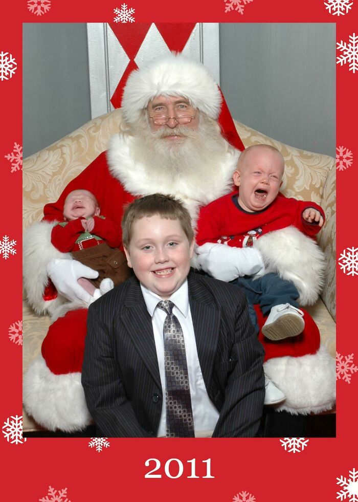  I Insisted On Wearing A Suit Everywhere I Went Because I Had A Phase When I Was Younger Where I Wanted To Be The President, And For Years My Brother's Would Cry Every Time They Saw Santa