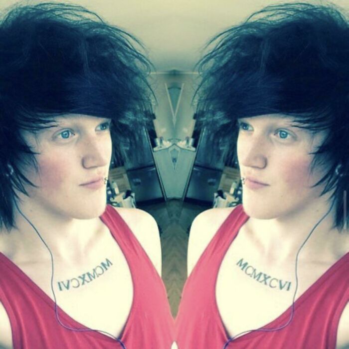 Age 17, Took This Unironically Thinking My Hair Looked Amazing