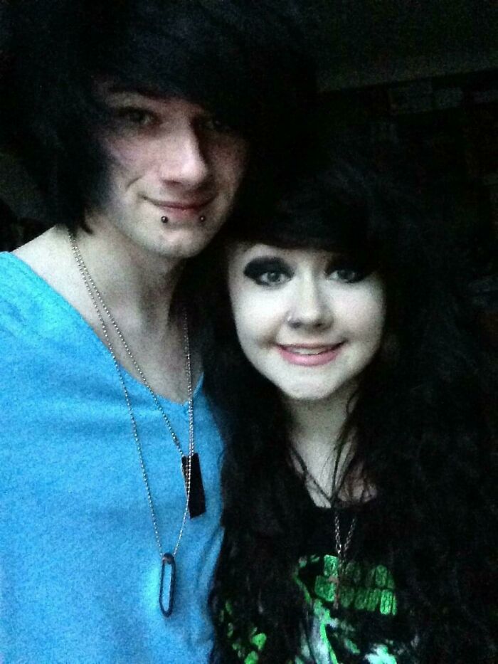 My Partner And I When We First Got Together, 2012. I Can Smell The Hairspray Through My Screen