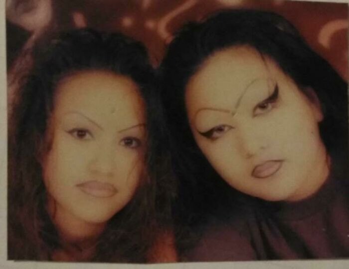I Had Eyeliner Wings Way Before Amy Winehouse- Rocking Mcdonald’s Arches For Eyebrows - I Thought I Was A Chola Back In 1998 Lol