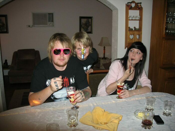 Myself, My Ex-Girlfriend And My Younger Brother. Myspace Days