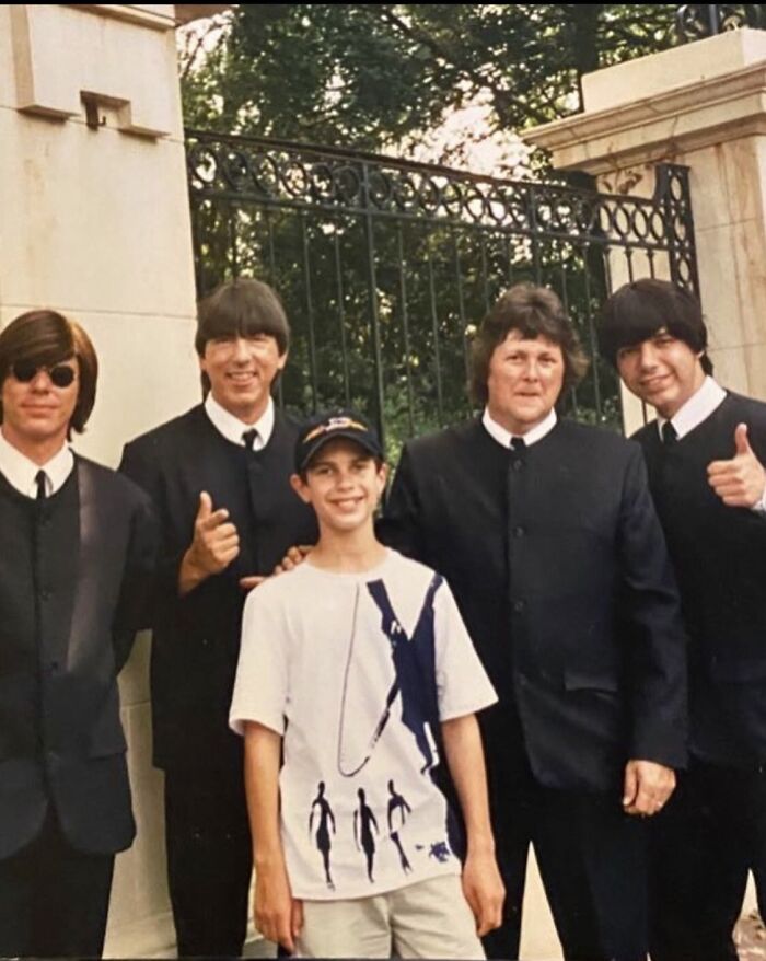 Conocí a los Beatles, mi grupo favorito, a los 11 años en Disney World. Alrededor de 2004