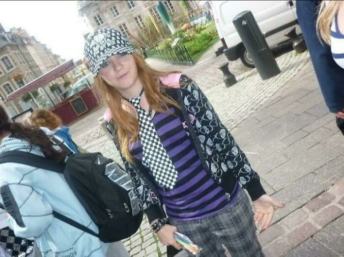 I Was 14 And Wanted To Be Like Avril Lavigne So Much It Hurt. Do You Think I Wore Enough Patterns?