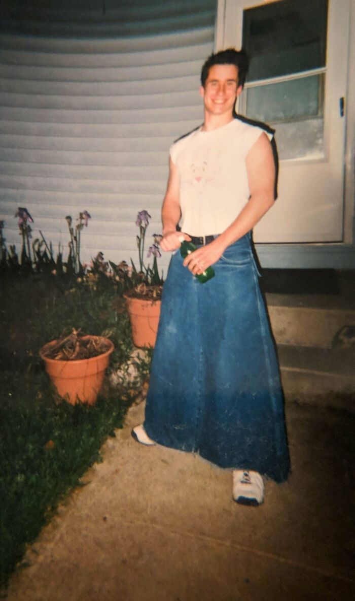 Jncos And A Pink Panther Top 2000-Ish