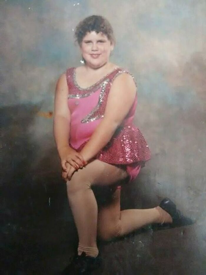 A Chubby Little Dance Queen In The 90s