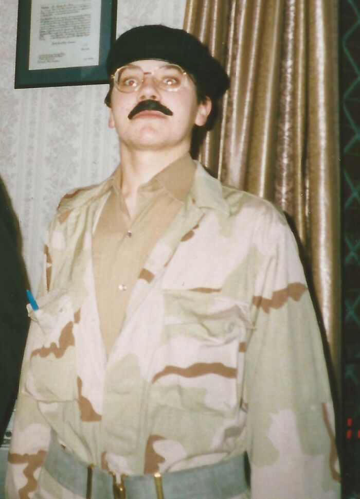 In 1997 I Went To A Halloween Party As Saddam Hussein