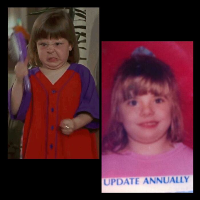 One Of My Friends Texted Me The Picture/Gif On The Left Saying, “I Feel Like This Was You As A Kid.” Pretty Accurate Actually