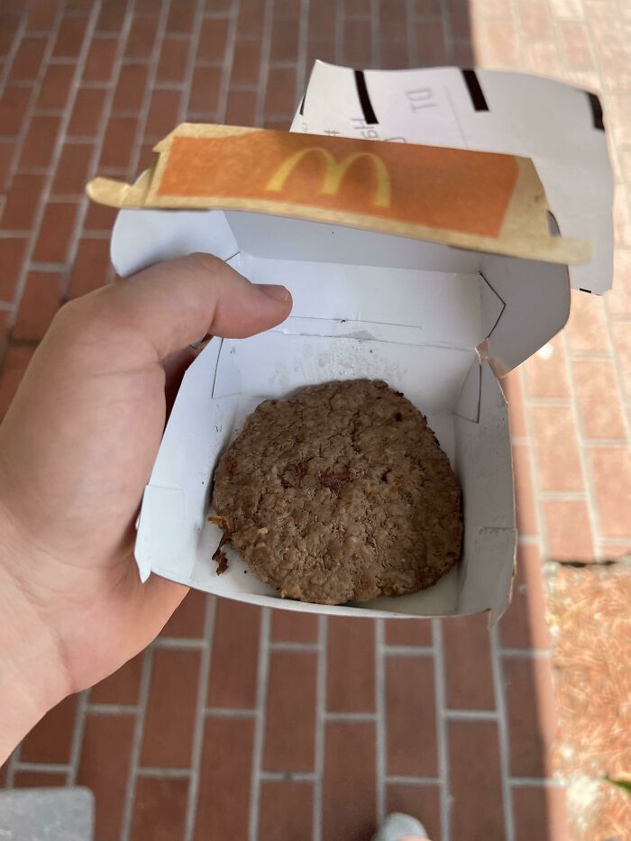 My Wife Ordered A Hamburger “With Meat Only”