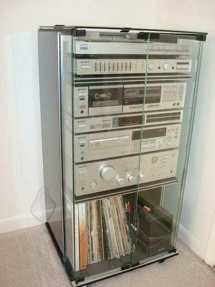 Old Stereo Cabinets