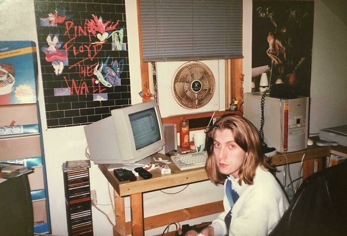 On The Internet Getting Interrupted By My Mom, 1997