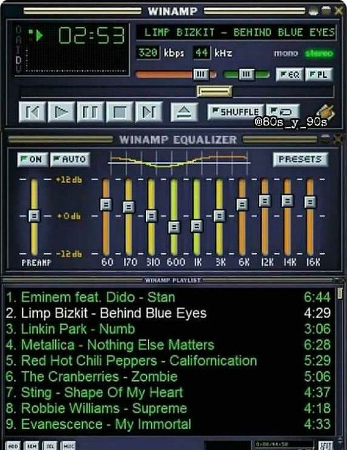 Winamp. Did You Have It?