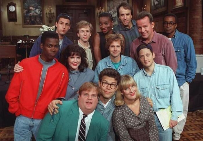 Early 1990s Snl Cast. Feels So Long Ago It May As Well Have Been In Another Life