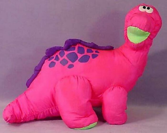 Did Any Of You Also Have A Nylon Dinosaur From The 90s That Produced An Ungodly Scream When You Squeezed It?