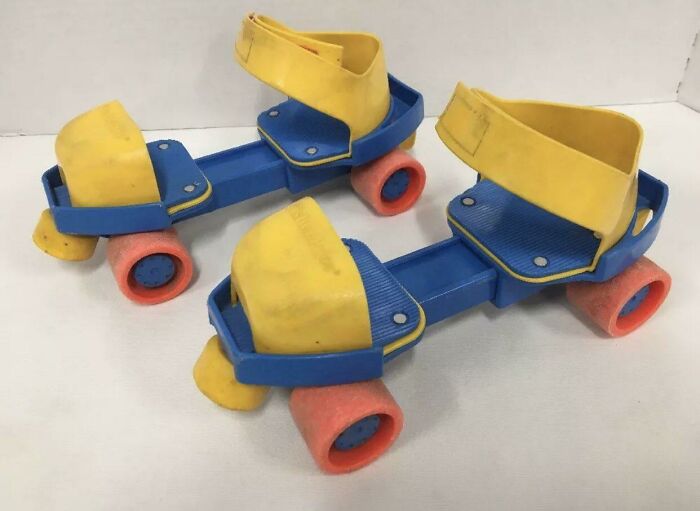 I Never Had A Pair Myself, But I Recall Quite A Few Childhood Friends Having The 80s Style Fisher Price Roller Skates…