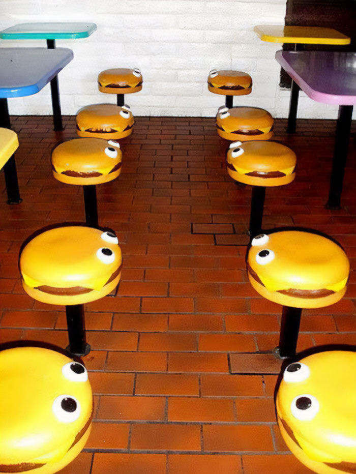 Mcdonald’s Burger Seats. I Can Still Feel Them - The Hardest Substance Known To Man