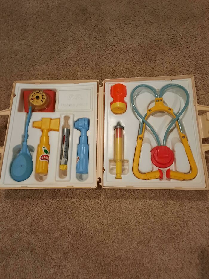 A Complete Fisher-Price Medical Kit