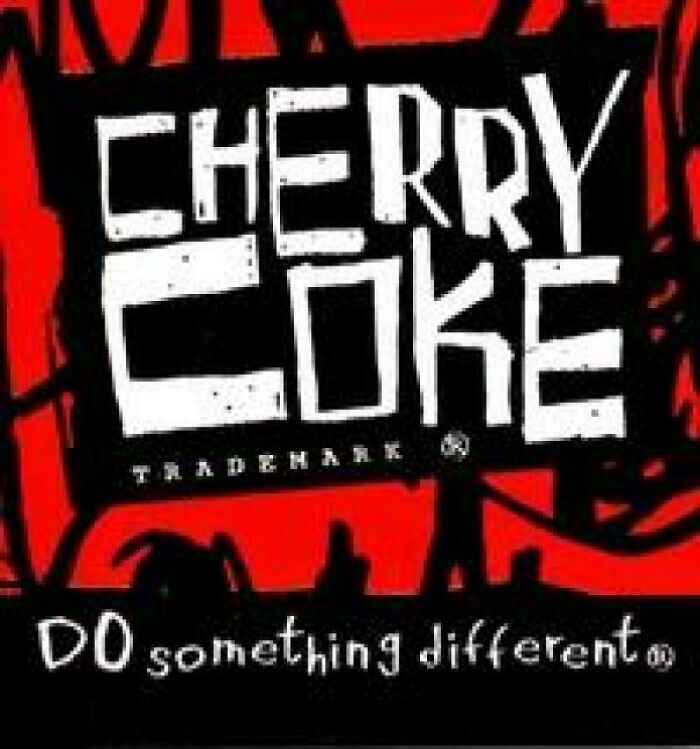 The Old Cherry Coke Design