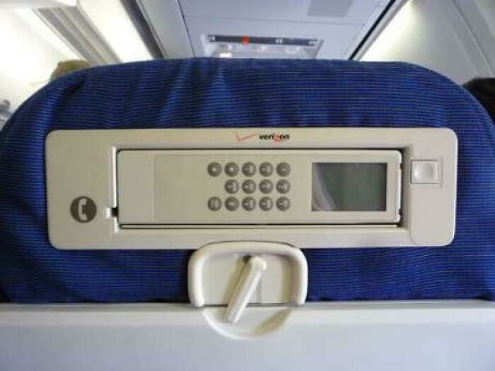Remember When Airplanes Had Their Own Phones?