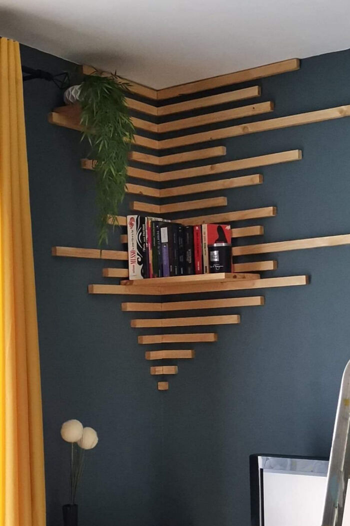 Corner Shelf Design