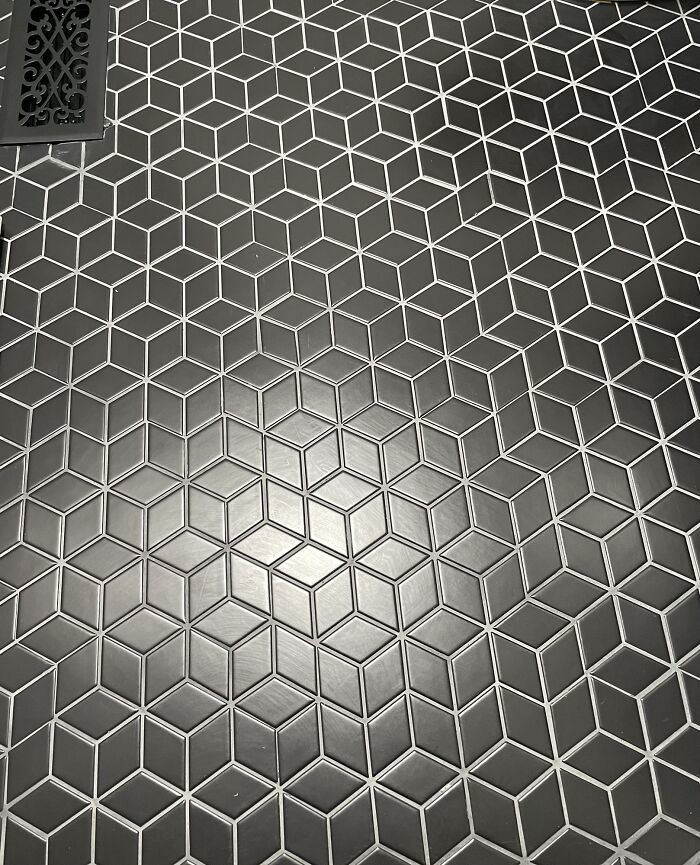 Just Had Mosaic Tile Floor Installed