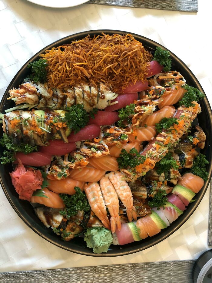 Birthday Sushi Platter For 1