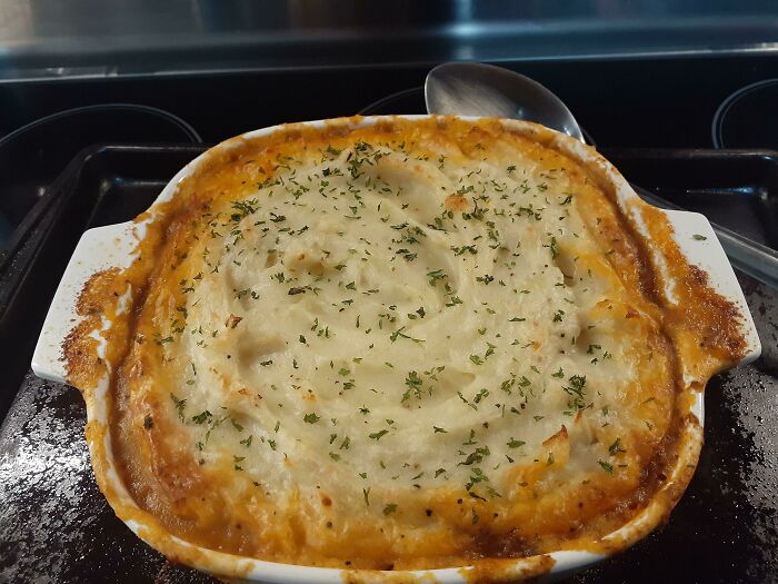 My Mother Made A Shepard's Pie For The First Time
