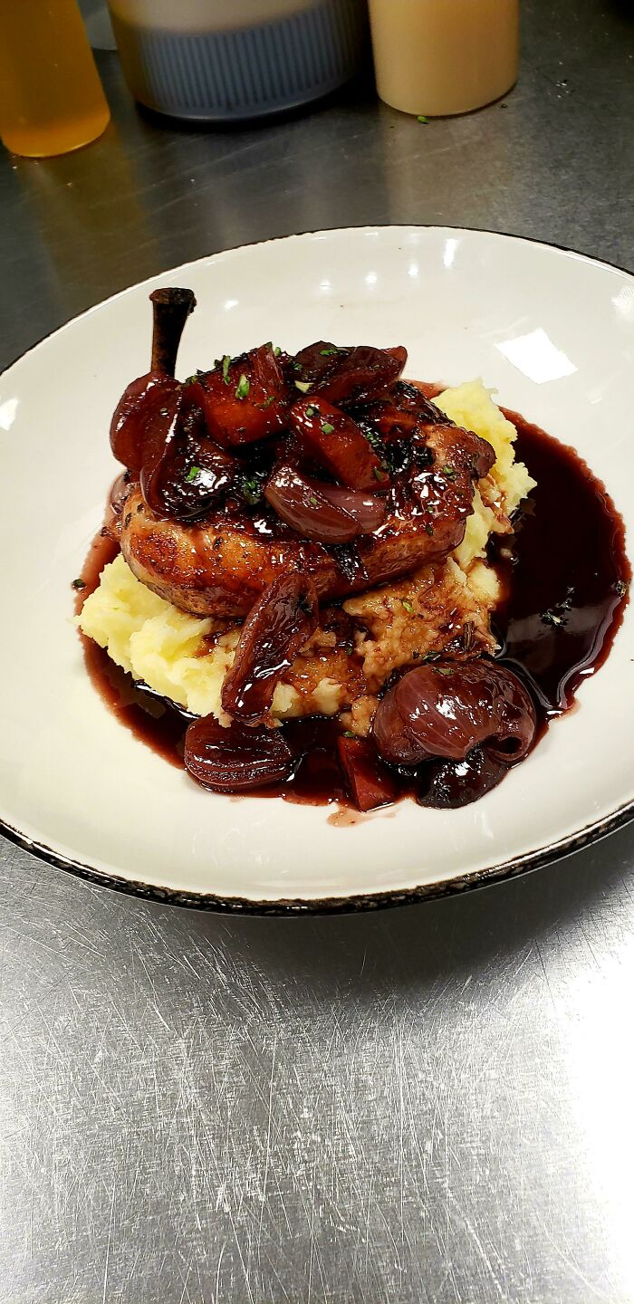 Coq Au Vin With Brie Mashed Potatoes
