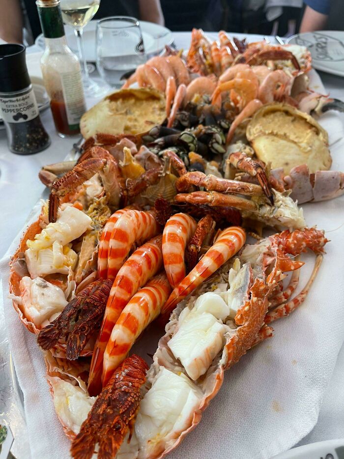 Seafood Feast In Lisbon, Portugal 