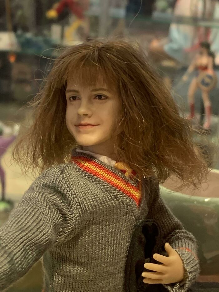 Esta figura de Hermione Granger en Universal Studios