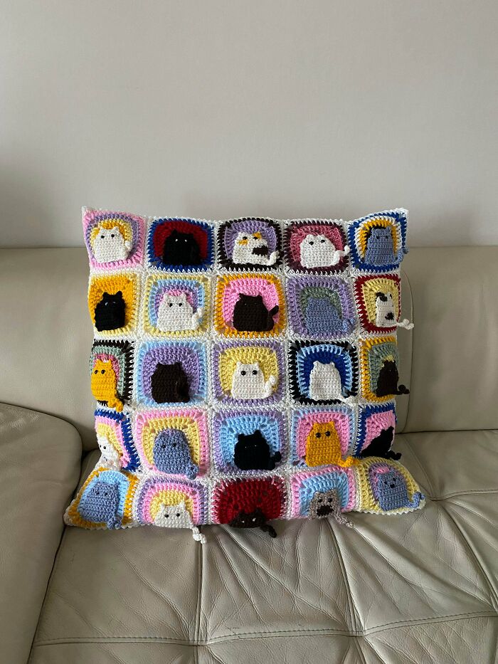My Cat Square Pillow!