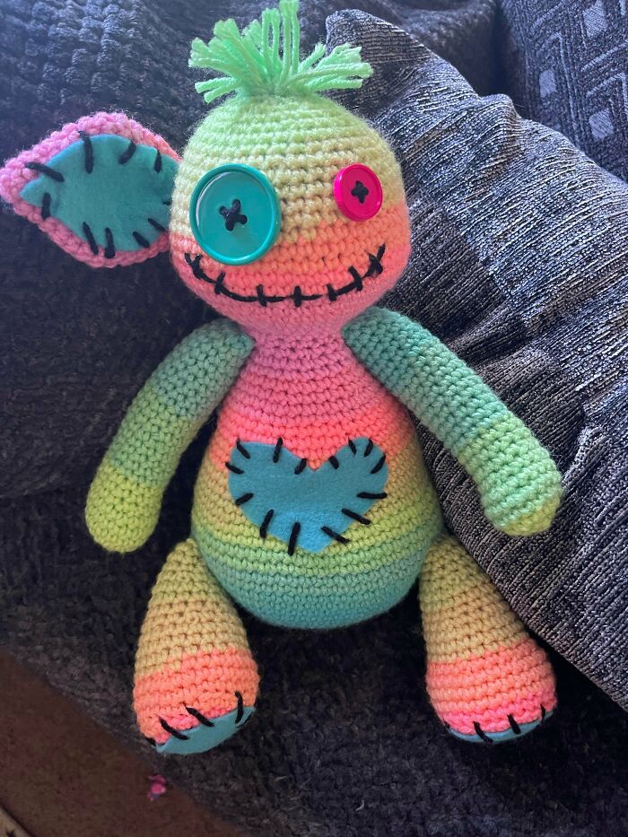 My Daughter Wanted An Anxiety Monster To Help Fight Her Anxieties. This Is What We Came Up With
