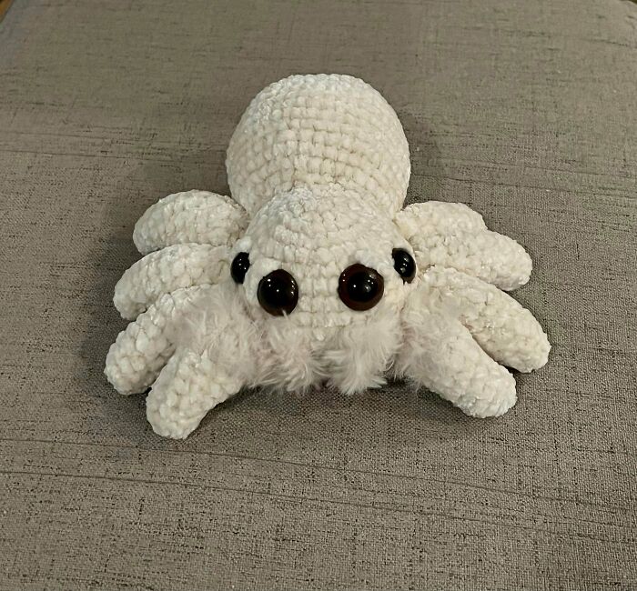 Made A Cute Little Spider. He’s Super Soft And Squishy!