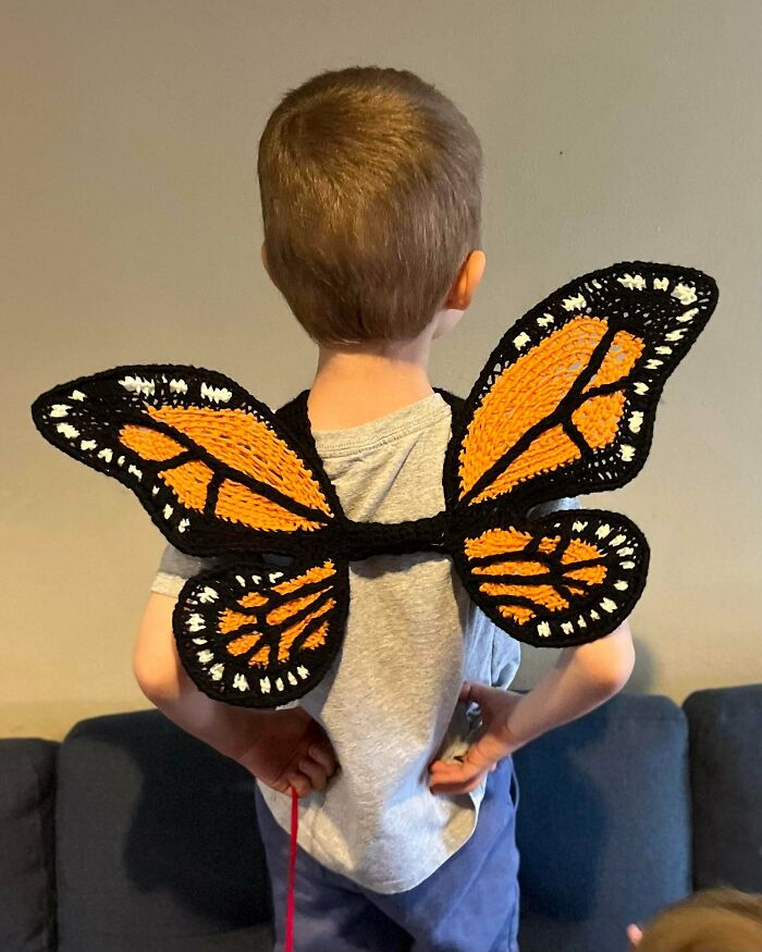 Butterfly Wings For My Little Dude 