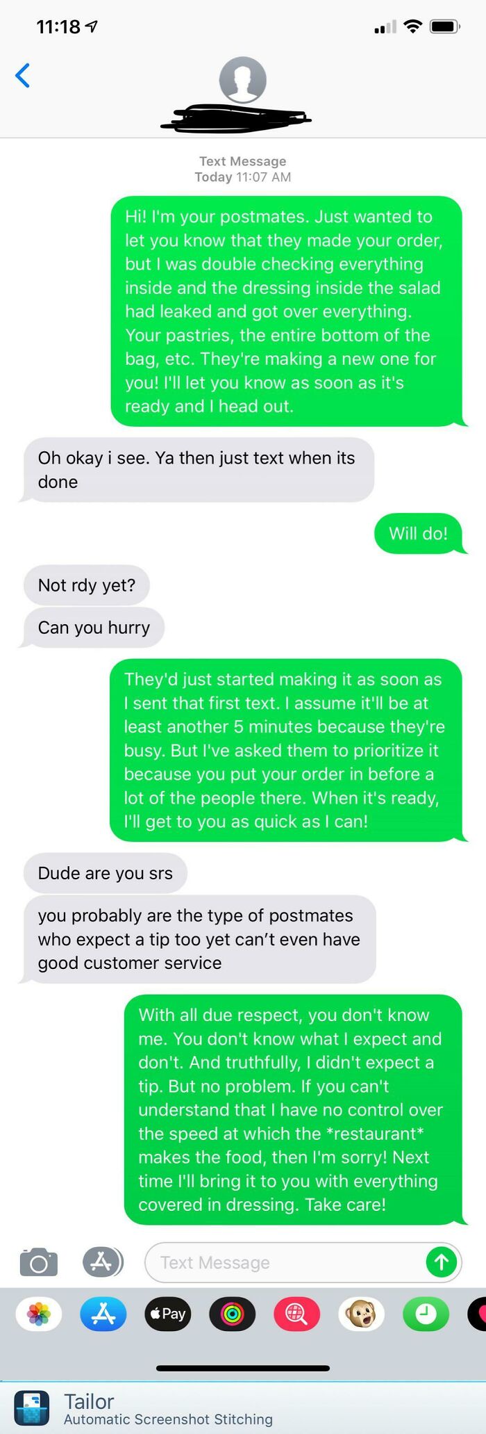 So Done With People. Btw, The “Not Rdy Yet” Happened 5 Min After My First Text