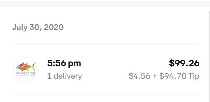 I Havent Been Able To Work For 5 Days Due To Personal Problems But I Was Able To Get Out And Do 1 Delivery And It Ended Up Being This One. This Person Helped Me So Much